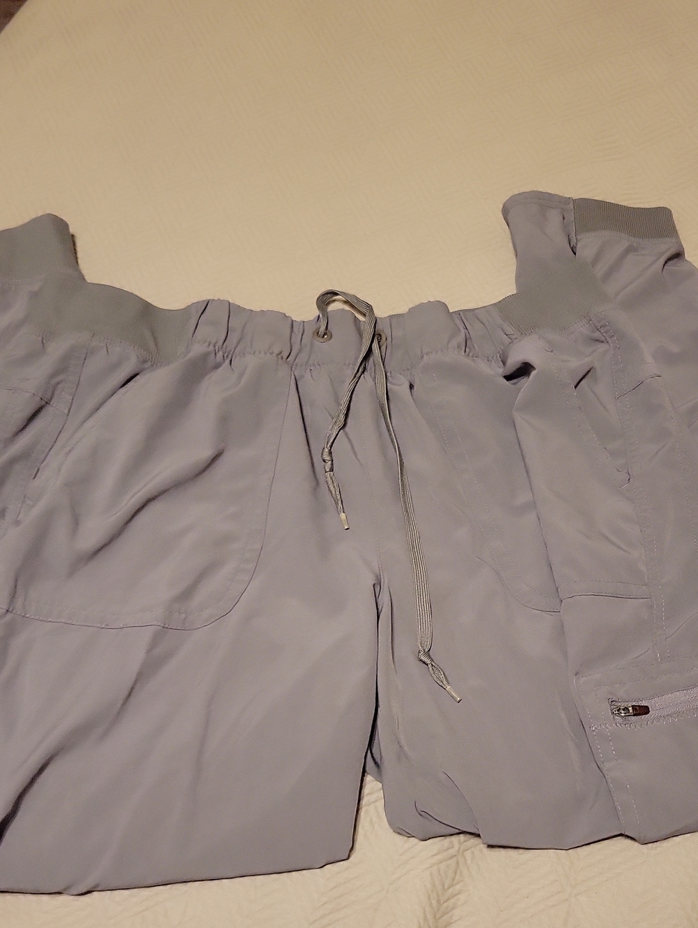 Champion Light Gray Men's Jogger Sweatpants with Drawstring